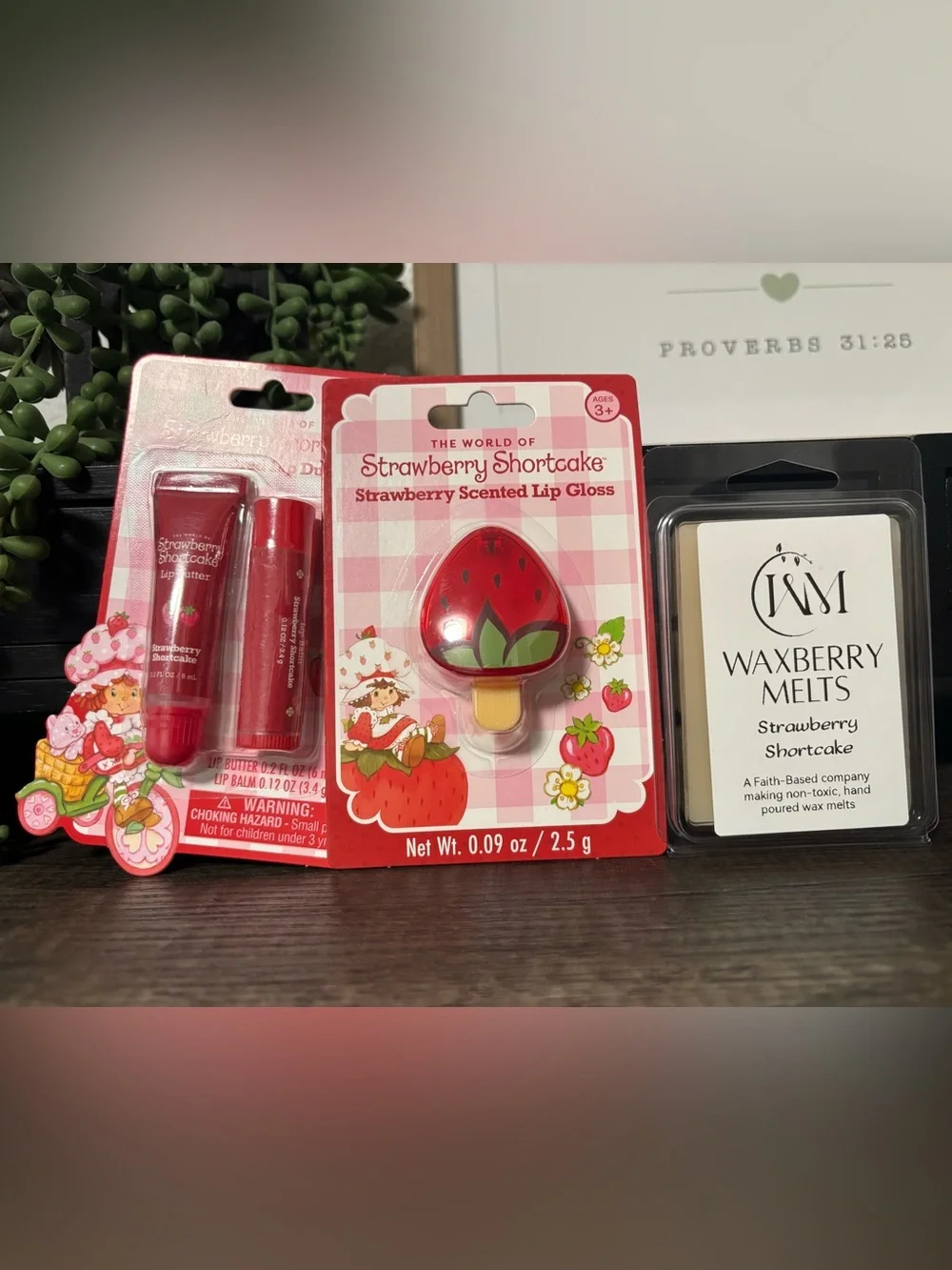 Waxberry Melts strawberry shortcake